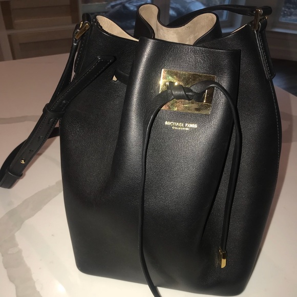 Michael Kors Collection Handbags - Michael Kors Miranda Bucket Bag *Never Used!